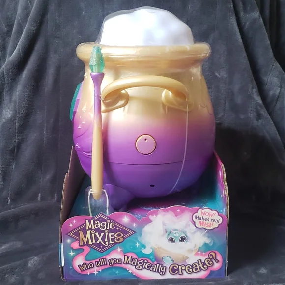 Magic Mixies Magical Misting Cauldron W/ Interactive Toy- Blue - Picture 3 of 3